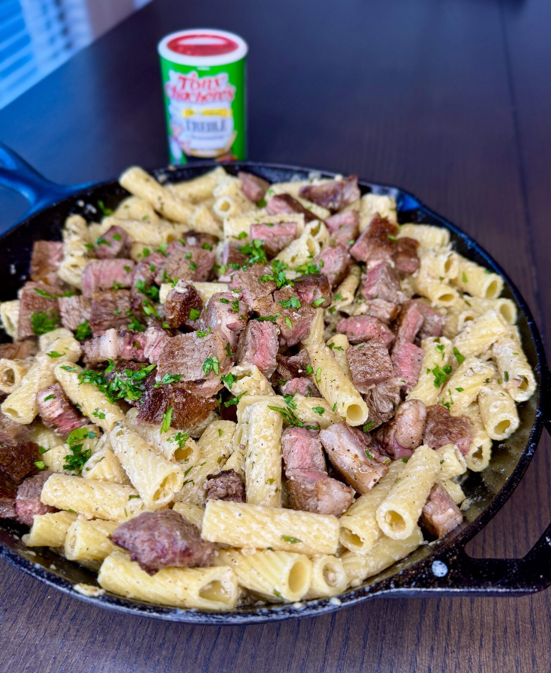 Cowboy Butter Steak Pasta