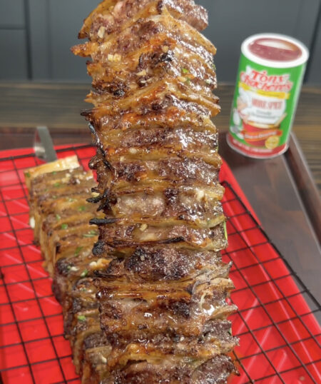Beef Tortilla Kebab Skewers