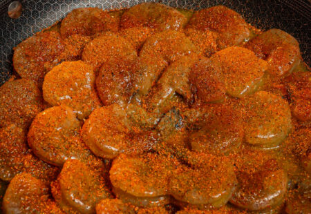 Buttery Marinated Shrimp Skillet