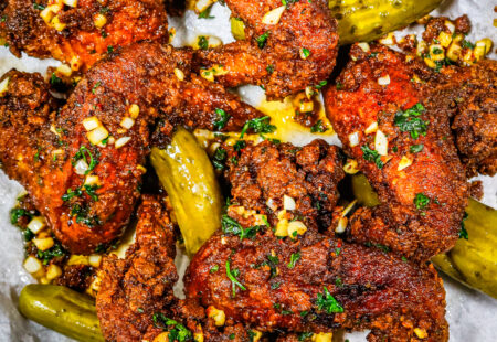 Fried Garlic Butter Wings