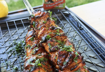 Grilled Chicken Skewers