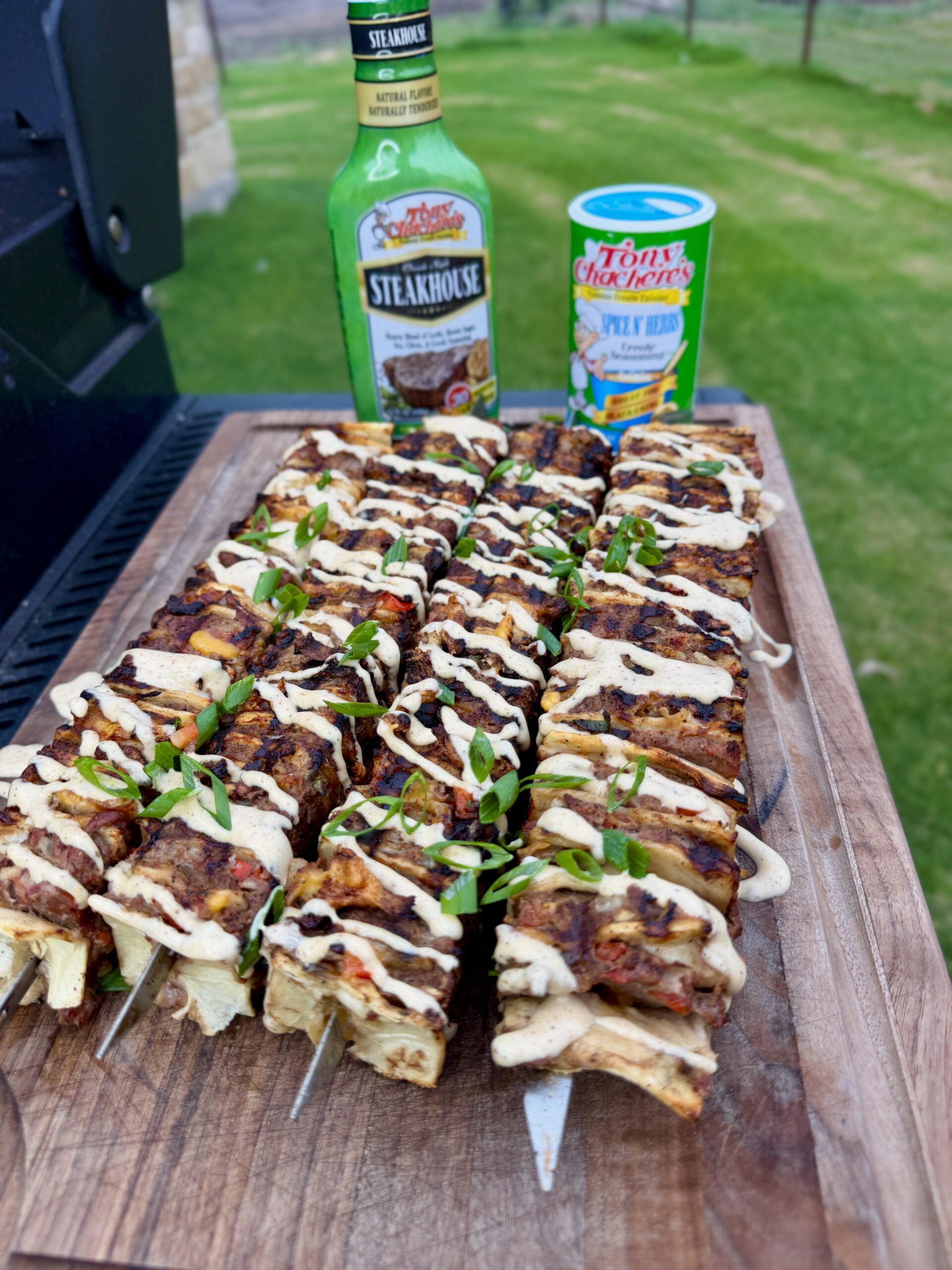 Steakhouse Tortilla Kabobs