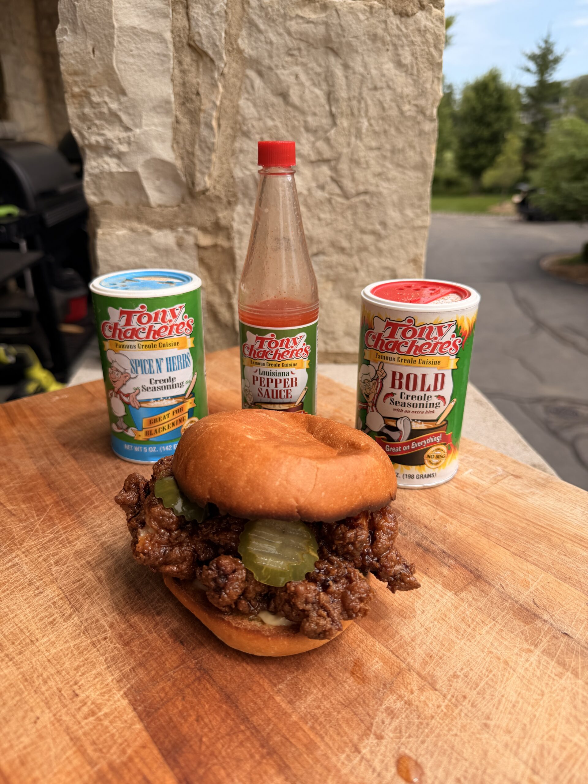Cajun Hot Honey Chicken Sandwich