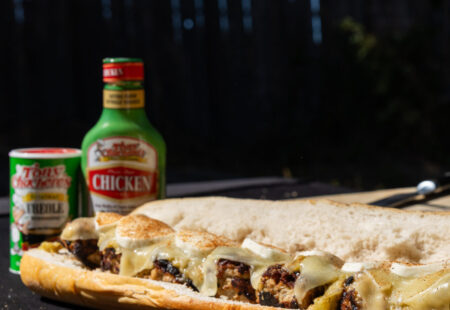 Chicken Meatball Sub w/ Trinity Marinara