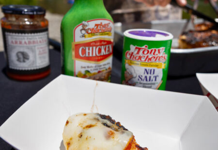 Grilled Chicken Parmesan