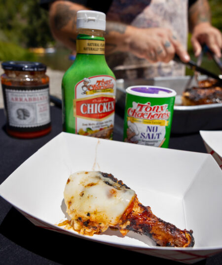 Grilled Chicken Parmesan