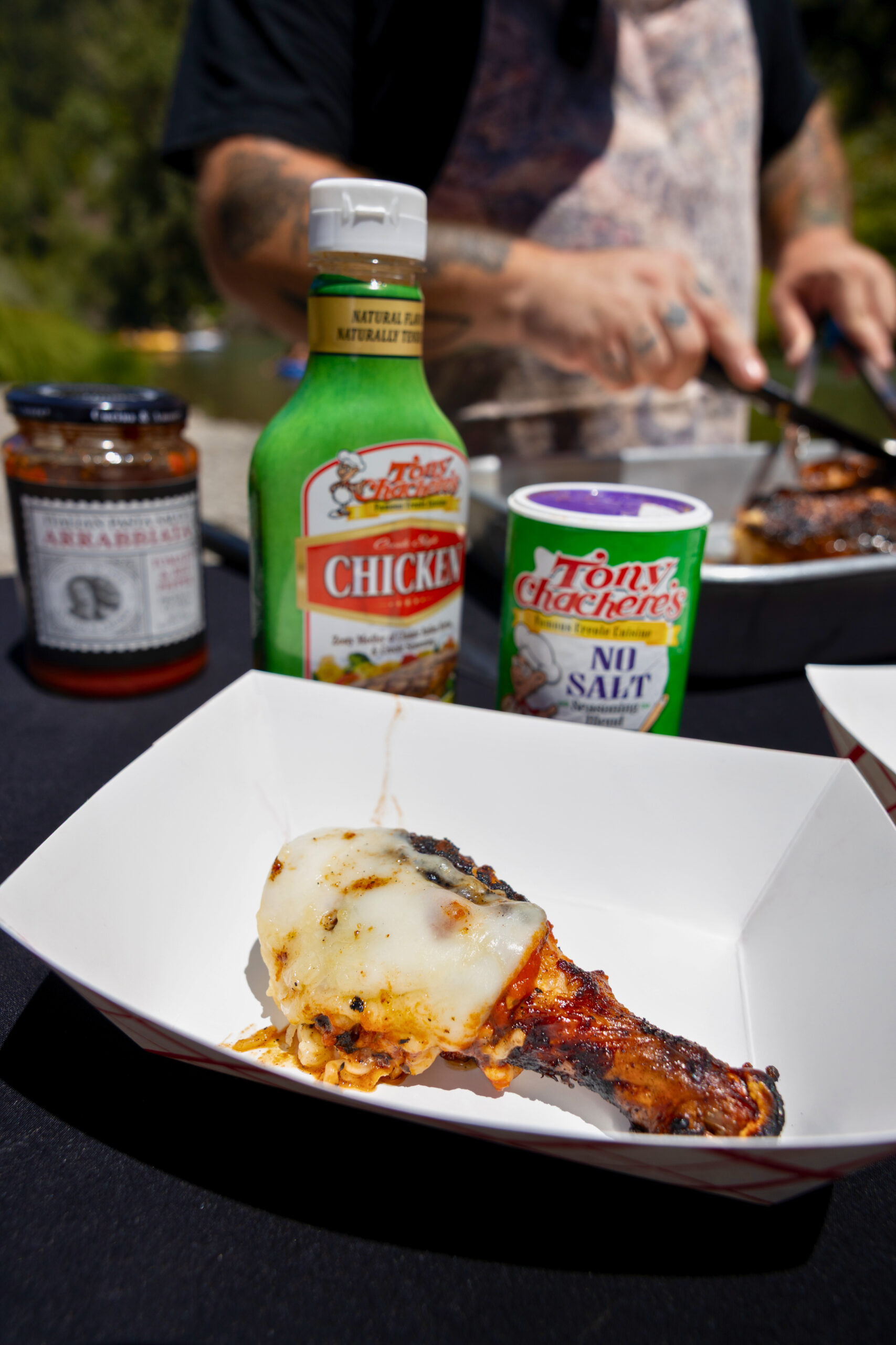 Grilled Chicken Parmesan