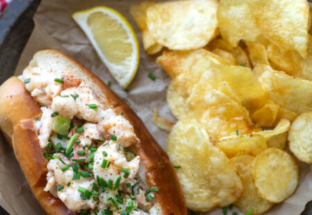 Grilled Cajun Lobster Rolls