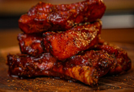 Cajun Honey BBQ Party Ribs