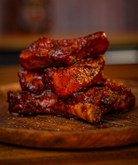 Cajun Honey BBQ Party Ribs
