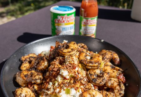 Blackened Shrimp Wedge Salad