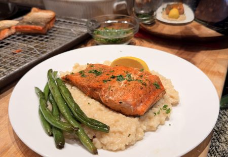 Tony Chachere’s Salmon Risotto