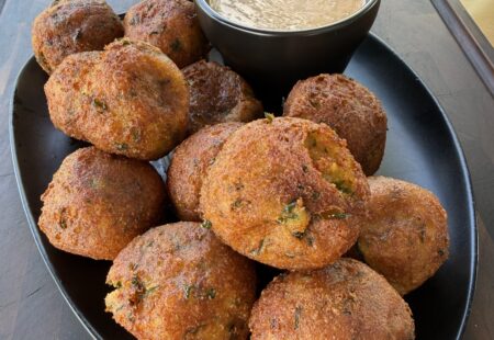 Cajun Cheese-Stuffed Potato Croquettes
