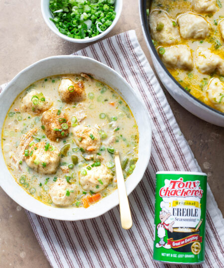 Cajun Chicken Dumplings