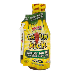 Tony's Famous Cajun Kick - Butter Me Up marinade with Garlic & Jalapeno